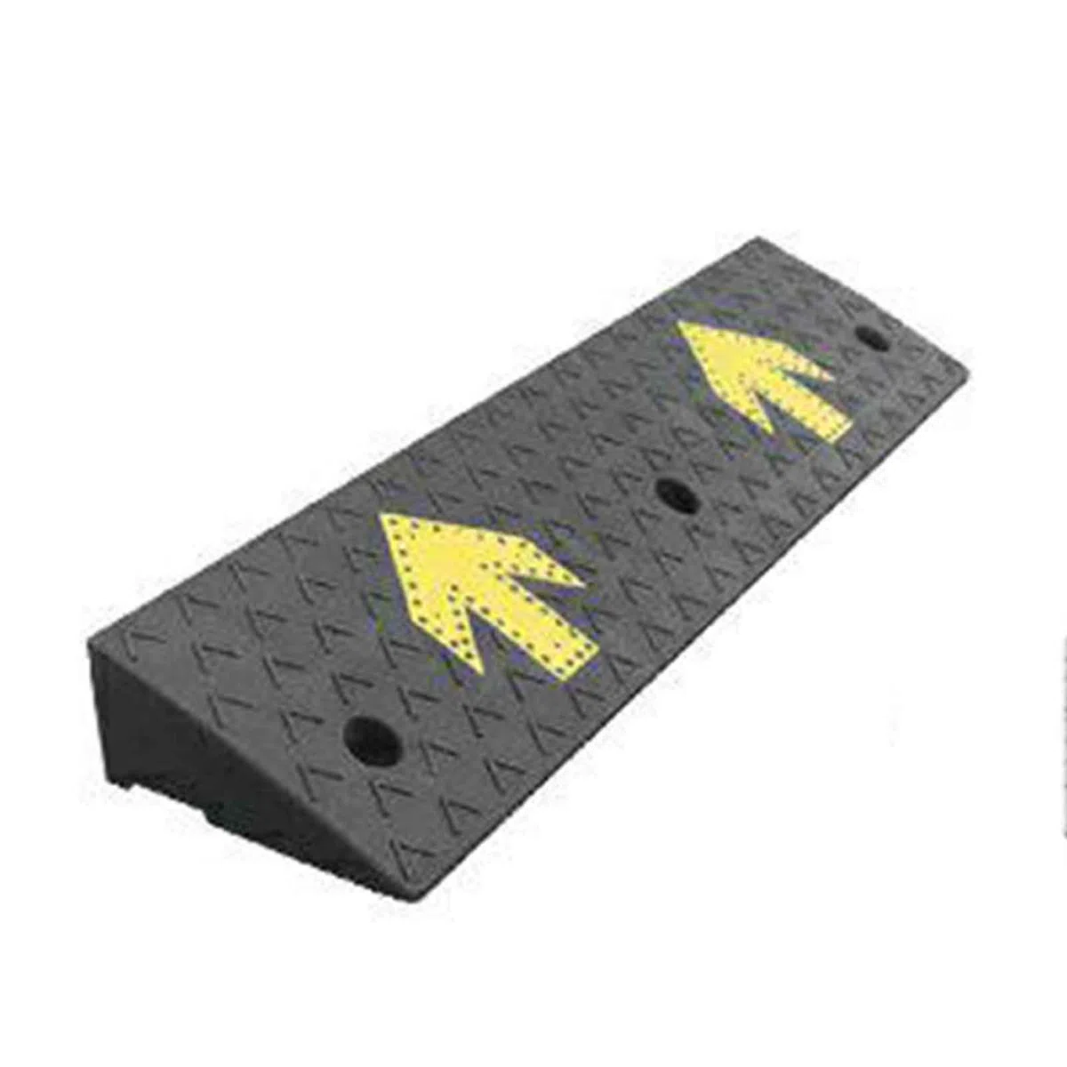 Schwellenrampen Aus Gummi – Tragbare Autorampen, Schwellenrampen Aus Schwarzem PVC-Kunststoff, Robuste Gummirampen Für Rollstühle, Wohnwagen Und Wohnmobile(100x25x10cm)