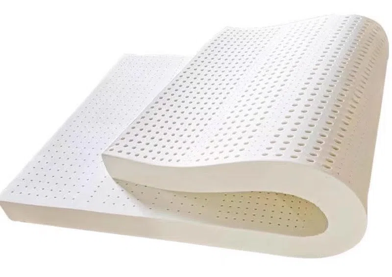 Hypoallergene Naturlatex-Matratze, 7,5 cm dick, kühlende Unterstützung, 100 x 200 cm, ideal für Allergielinderung und Tischsp, perfekt für empfindliche Haut.