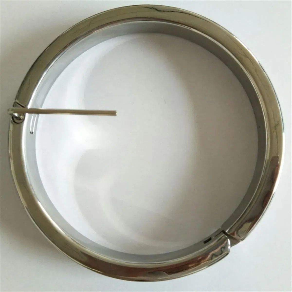 Schwer Halsfessel Edelstahl Sex Halsbänder Abschließbar, Bdsm Metall Collar Halsband Sklaven Kragen Folter SM Bondage Restraint Spiel Fetisch Sexspielzuege für Männer Frauen(A)