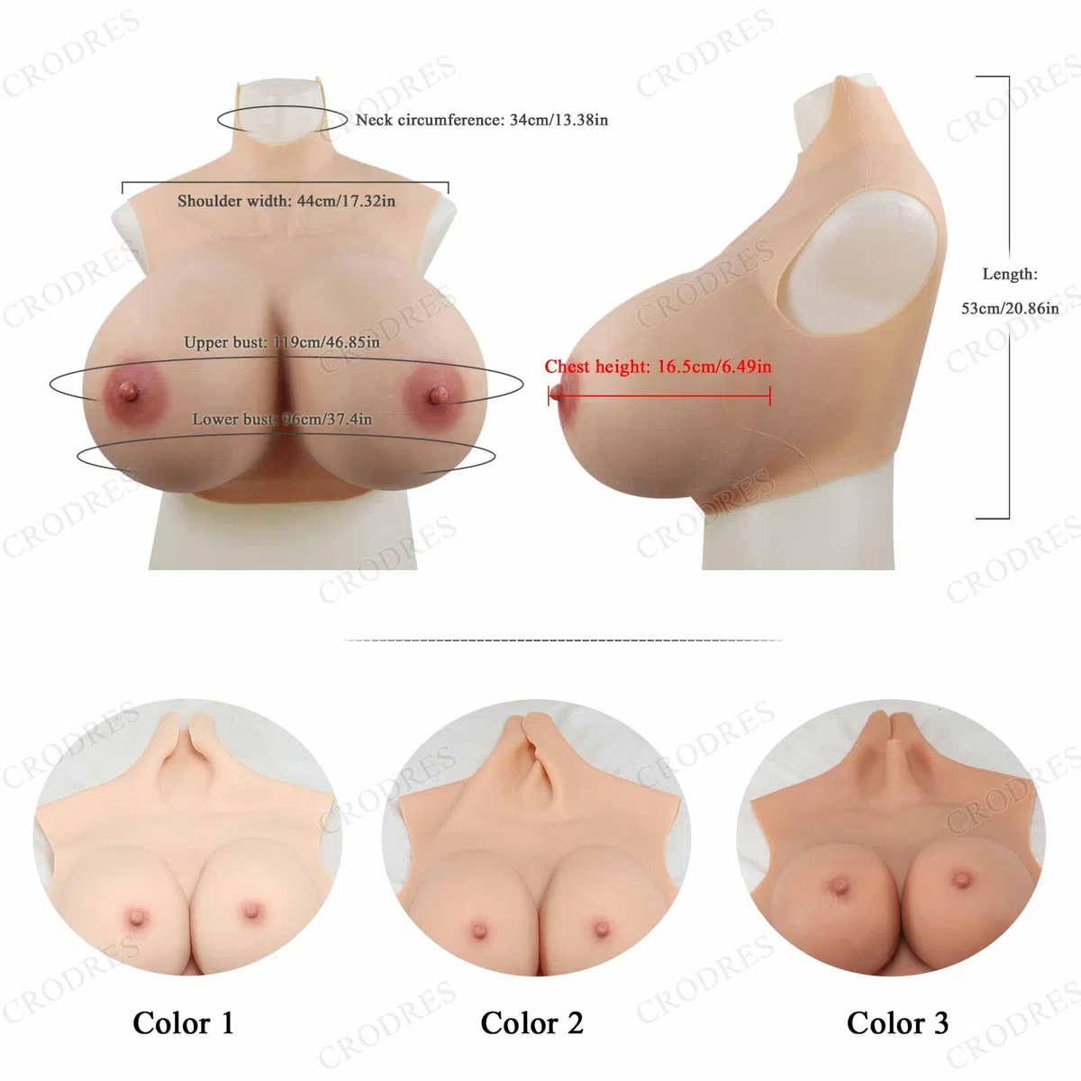 Z-Cup Large Cup Silikon Brustplatte Brust Form Fake Brüste Cosplay Crossdressers Transgender