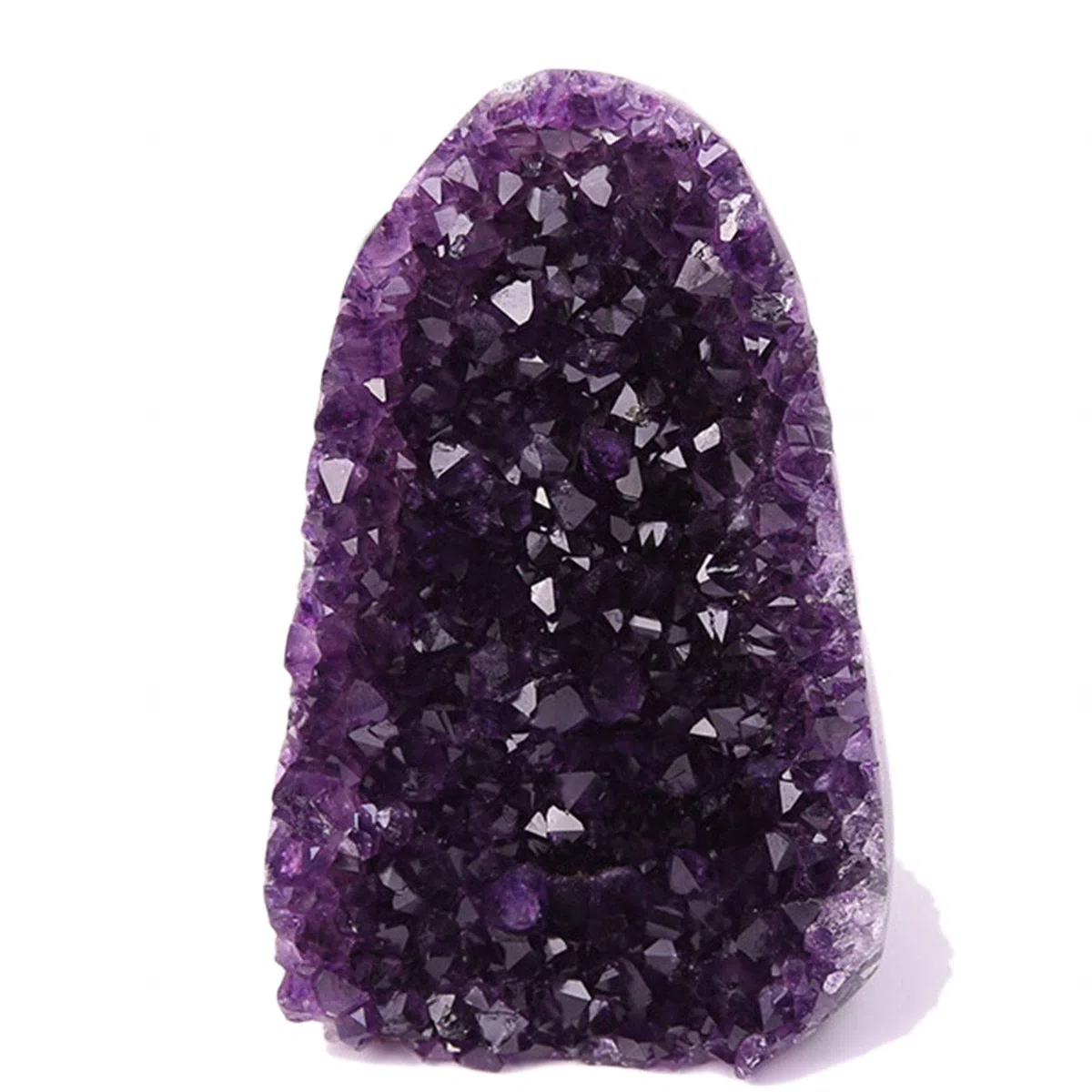 Natürlicher Amethyst-Kristall-Cluster Bergkristall-Quarz-Cluster-Amethyst-Edelstein-Exemplar Rohe Druzy-Geode-Quarz-Stein-Figur for Reiki-Heimdekoration, 1 kg Voller Textur (Size : 1.7kg)