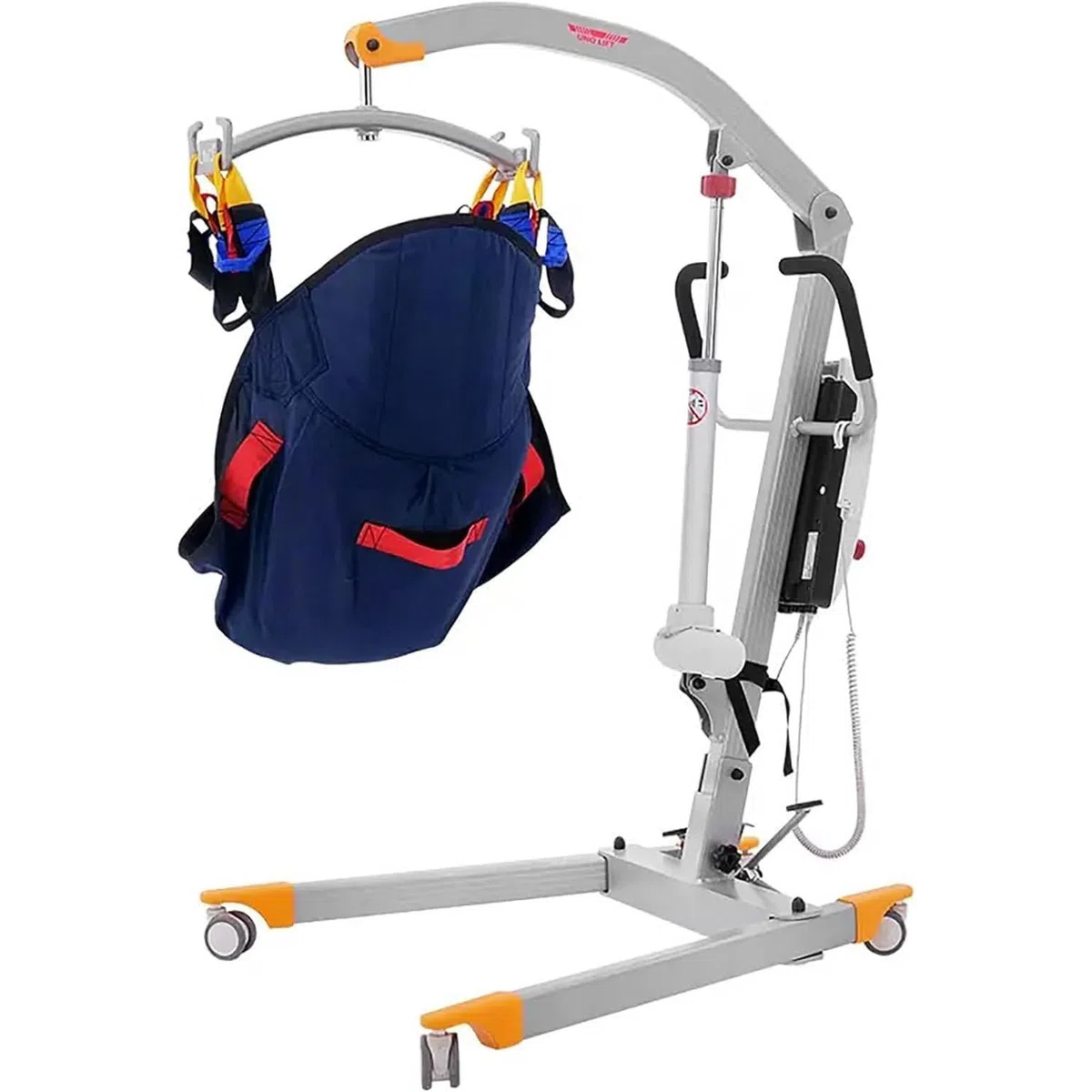 Zusammenklappbarer Patientenlifter, Hochleistungs-Elektro-Hydraulik-KöRpertransfer, Hochleistungs-Patientenliftschlinge Aus GanzköRpernetz, für Die HäUsliche Pflege, GewichtskapazitäT 400 Lb