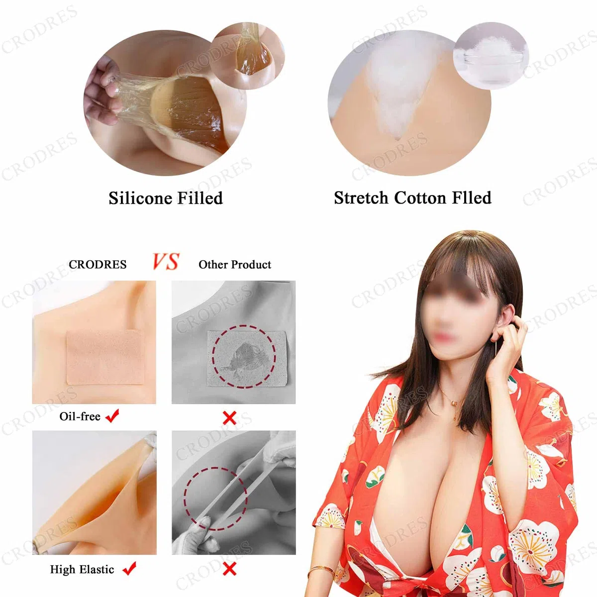 Z-Cup Large Cup Silikon Brustplatte Brust Form Fake Brüste Cosplay Crossdressers Transgender