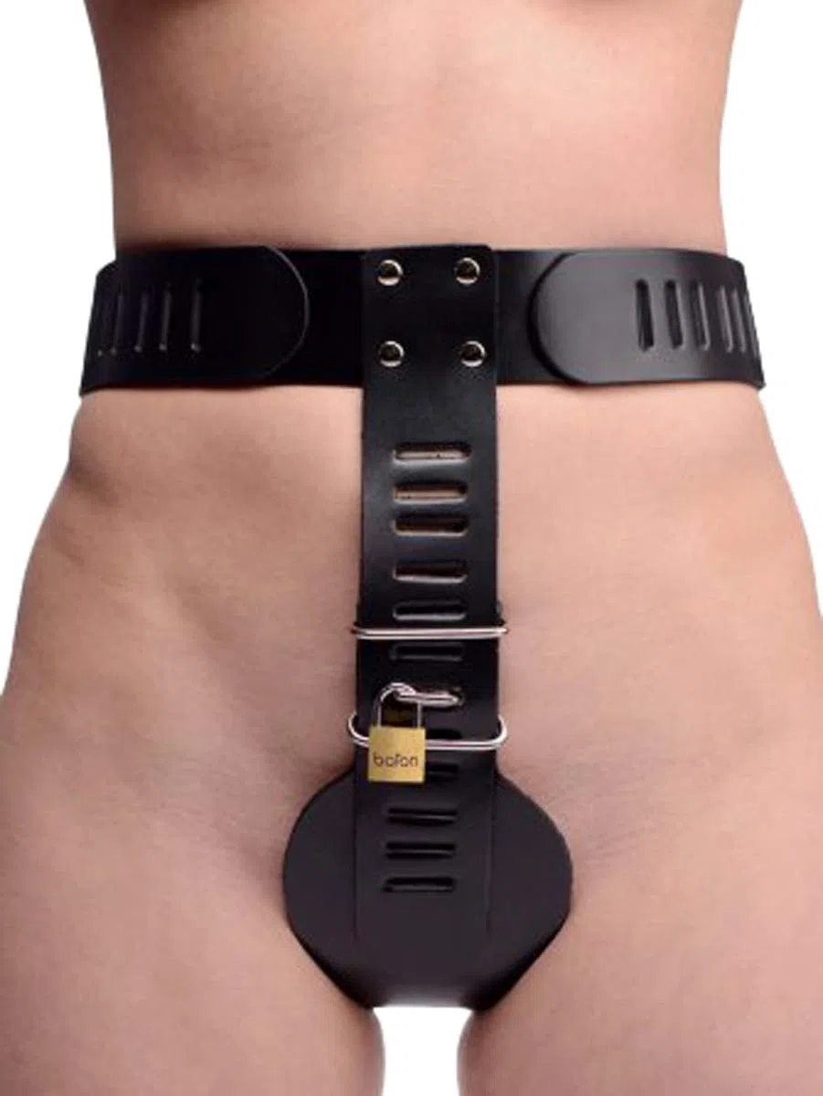 Strict Leather Female Chastity Belt